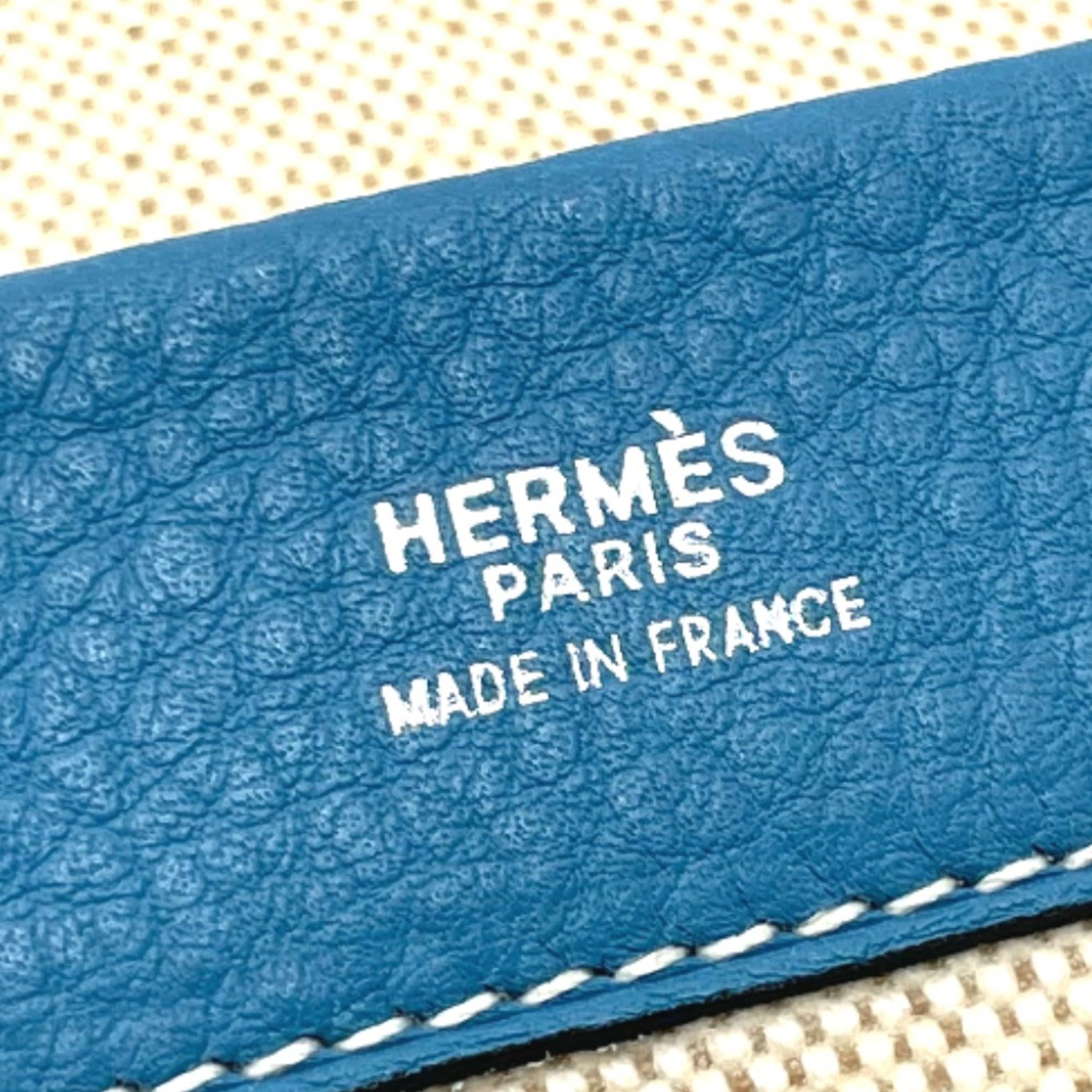 Hermes Equi Bag Cluch Bag Clutch bag Blue paradise blue