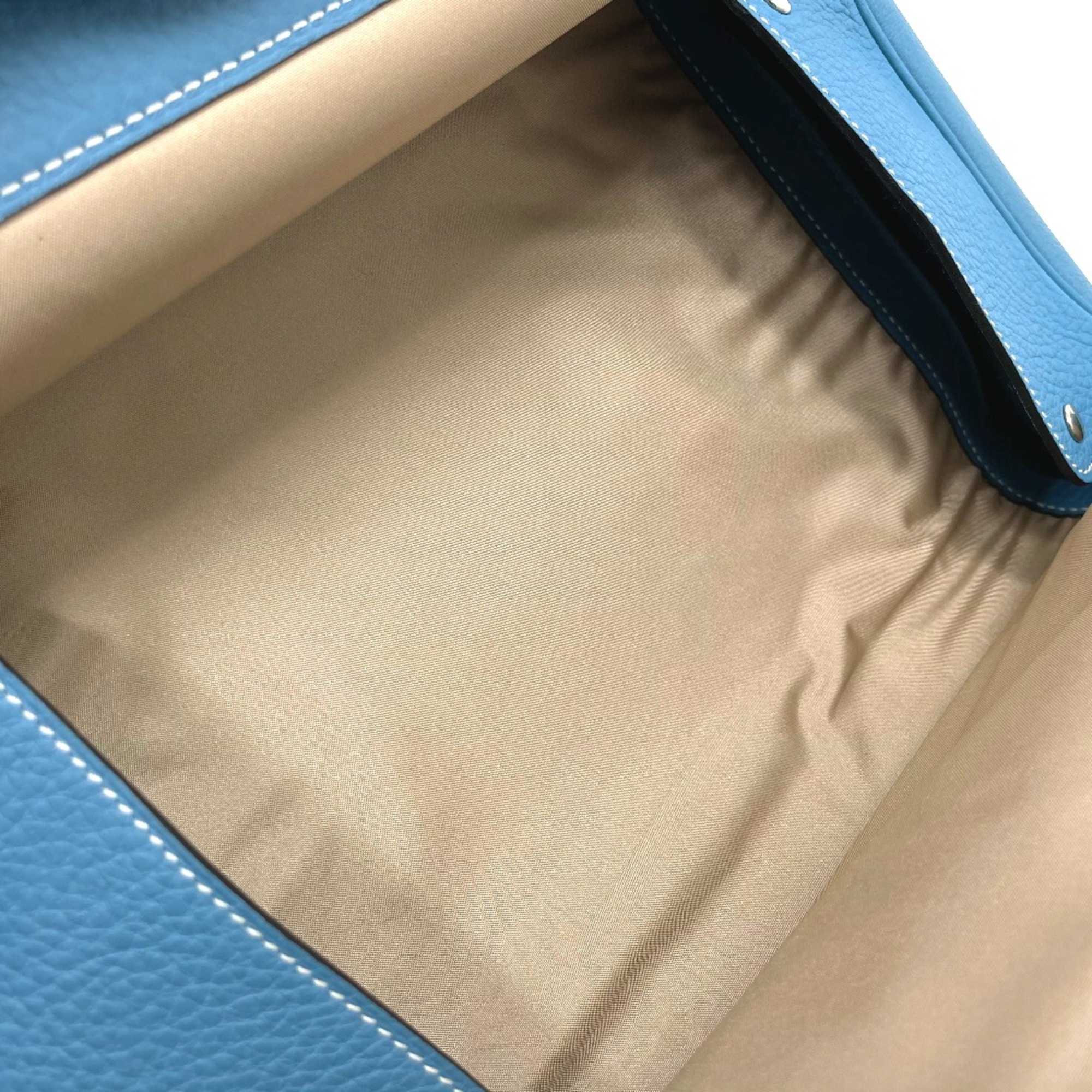 Hermes Equi Bag Cluch Bag Clutch bag Blue paradise blue