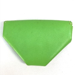 Hermes Coin Compartment Wallet coin purse Apple green Light green