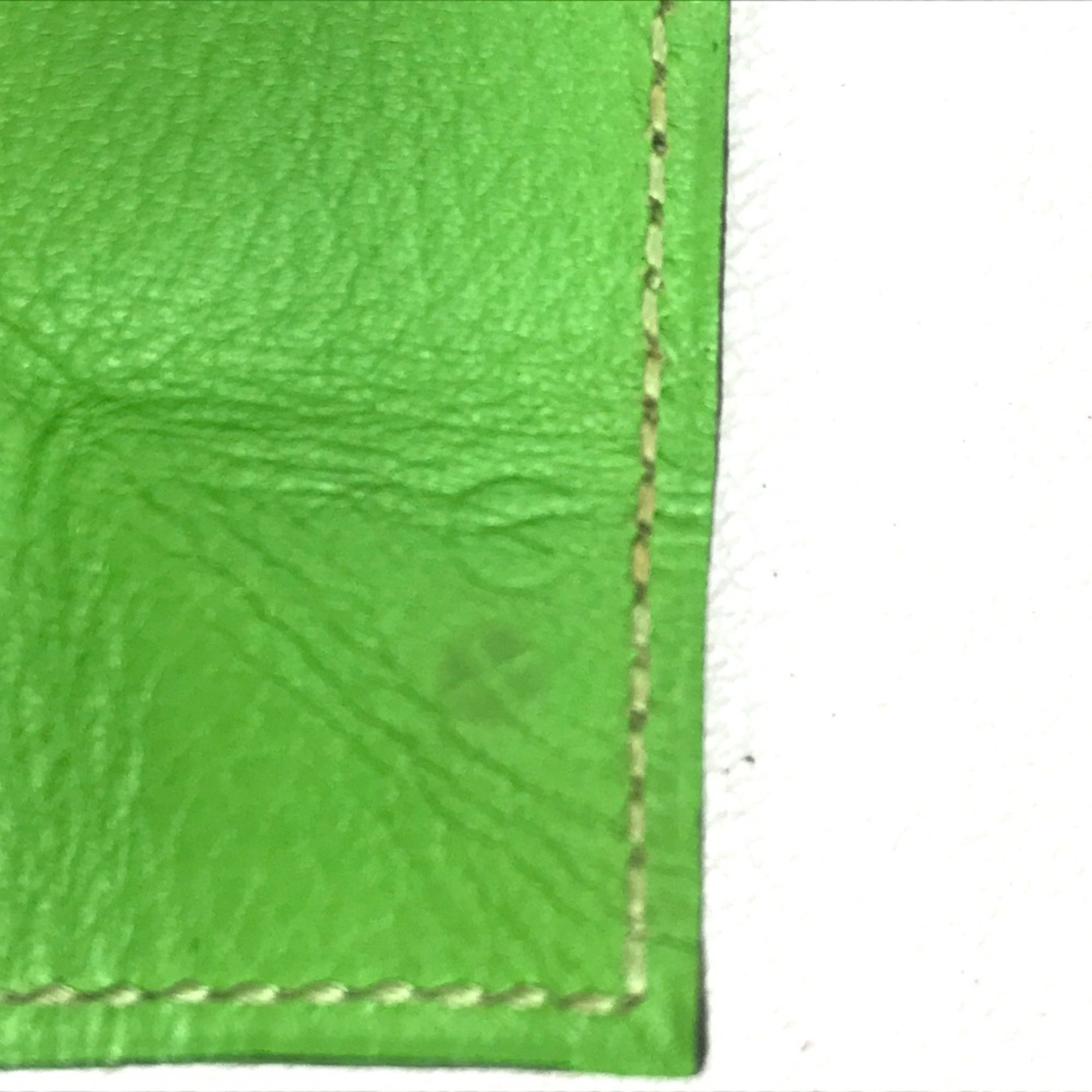 Hermes Coin Compartment Wallet coin purse Apple green Light green