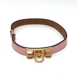 Hermes Rival Bracelet pink GoldHardware