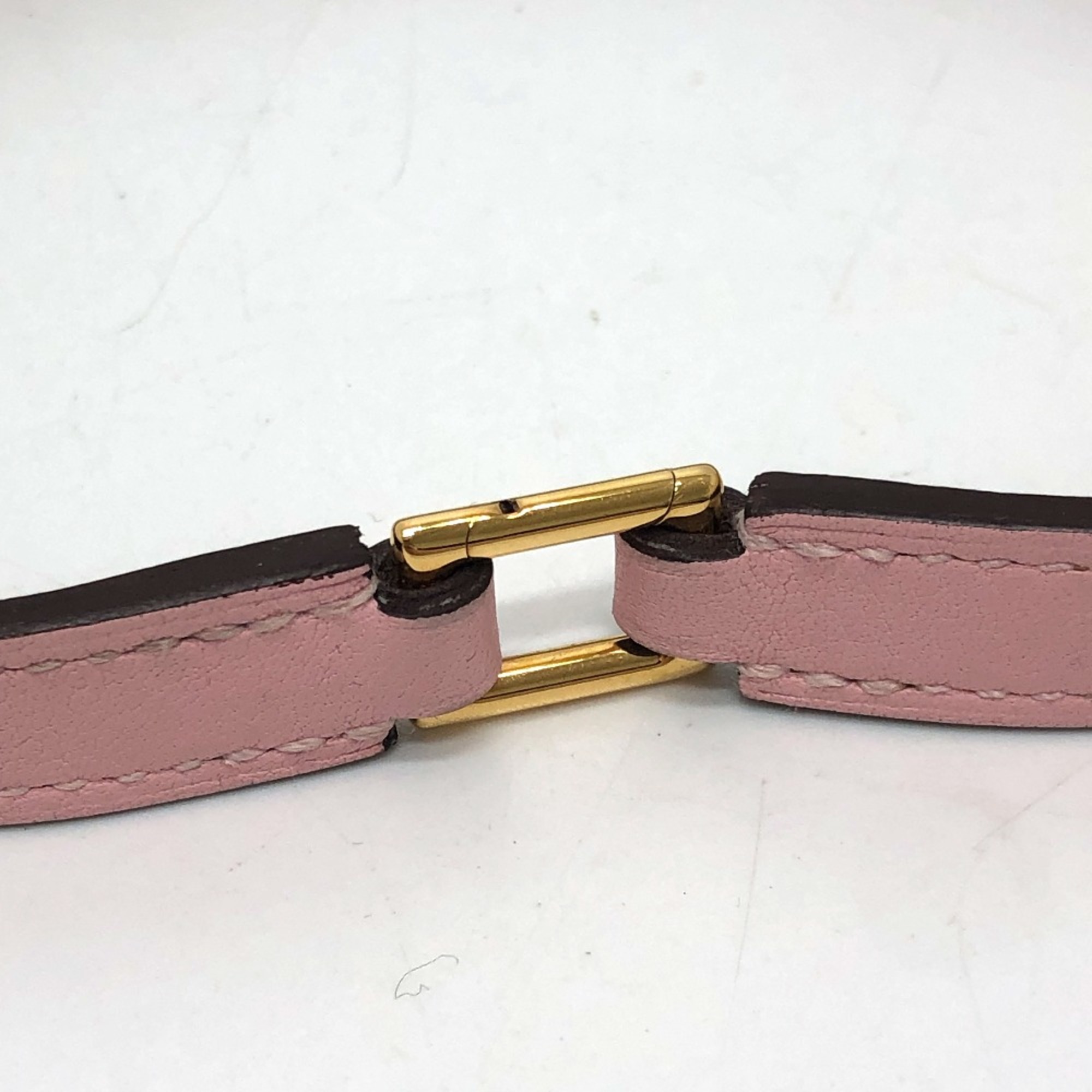 Hermes Rival Bracelet pink GoldHardware