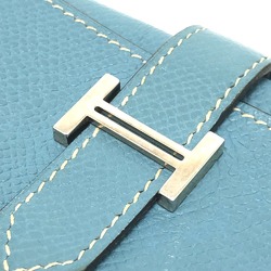 Hermes HHardware 4-Ring Key Case Blue gene blue SilverHardware