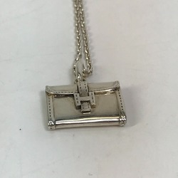 Hermes Bag motif bag accessory Pendant top Silver