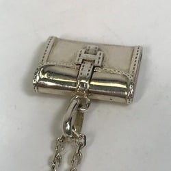 Hermes Bag motif bag accessory Pendant top Silver