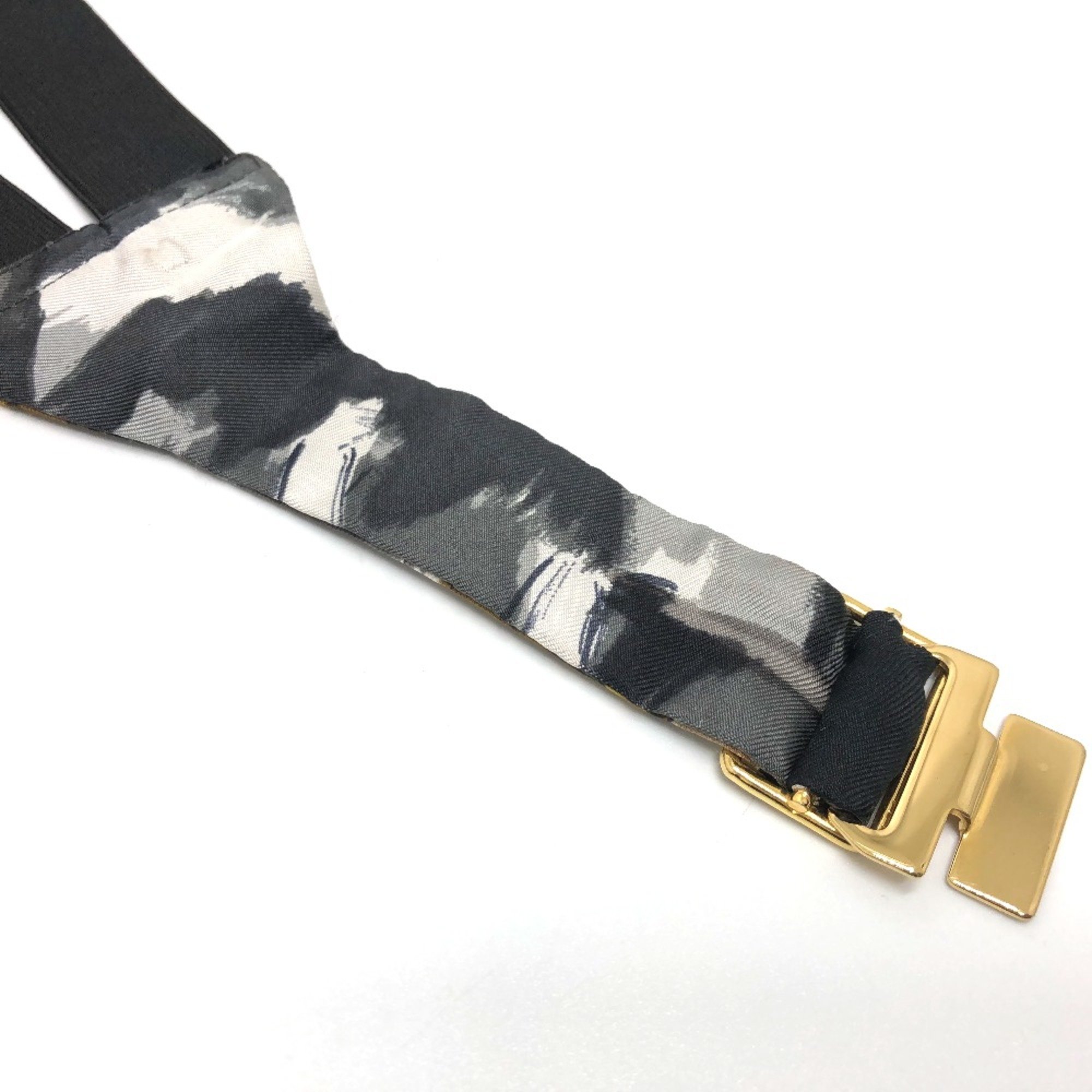 Hermes musician belt White/Multicolore Black