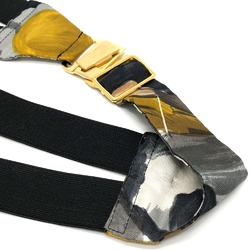 Hermes musician belt White/Multicolore Black