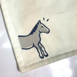 Hermes Horse Flat pouch Pouch Off White