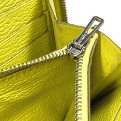 Hermes Long wallet Zip Around Long Wallet yellow