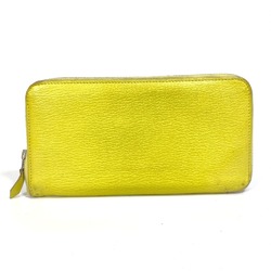 Hermes Long wallet Zip Around Long Wallet yellow