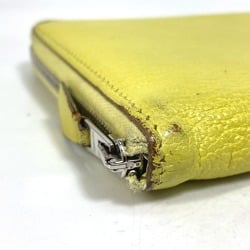 Hermes Long wallet Zip Around Long Wallet yellow