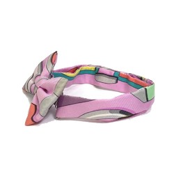 Hermes apparel Bowtie ribbon Necktie Pink Based