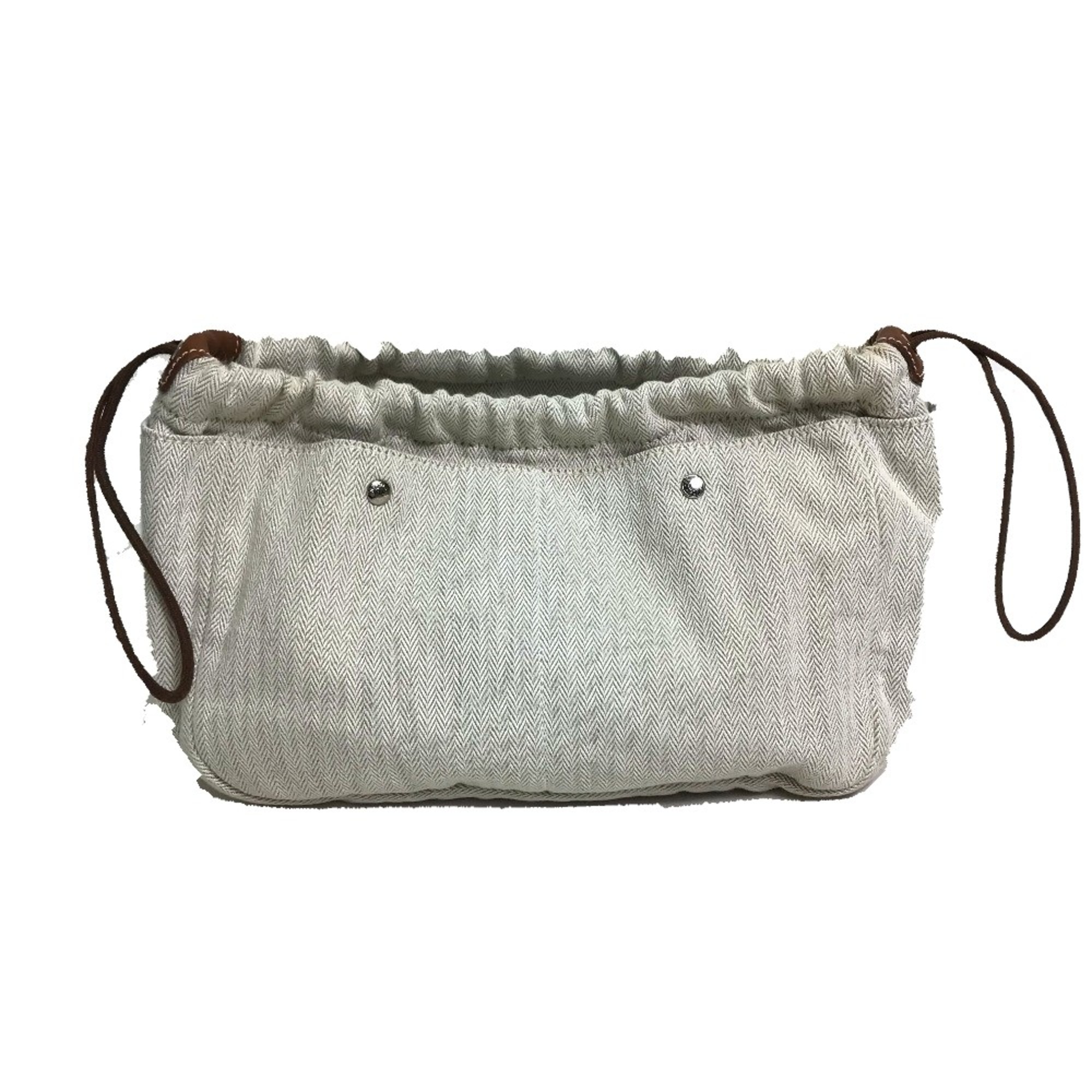 Hermes Bag Multi Cluch Bag Pouch natural BeigeBased