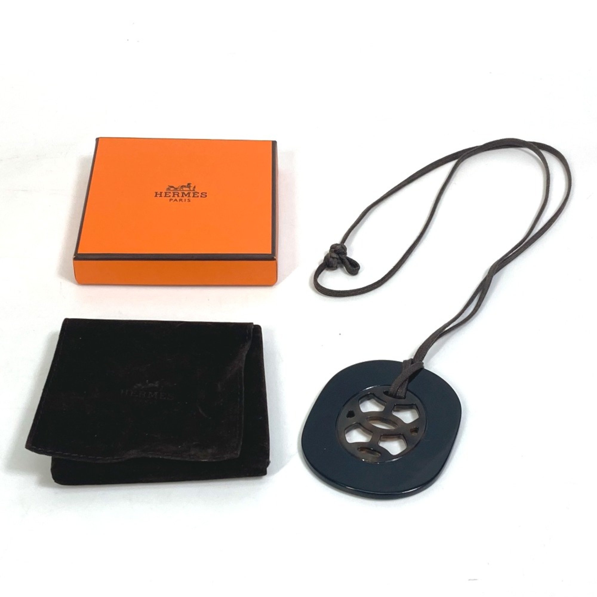 Hermes Accessories Necklace BlackGreyBased&BrownBased