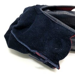 Hermes Fashion Accessories gloves Glove Navy /Red