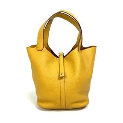 Hermes Bag Tote Bag Hand Bag Jaune Amble x SilverHardware yellow