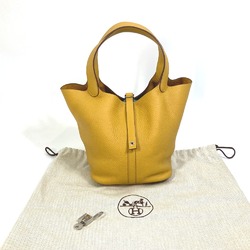 Hermes Bag Tote Bag Hand Bag Jaune Amble x SilverHardware yellow