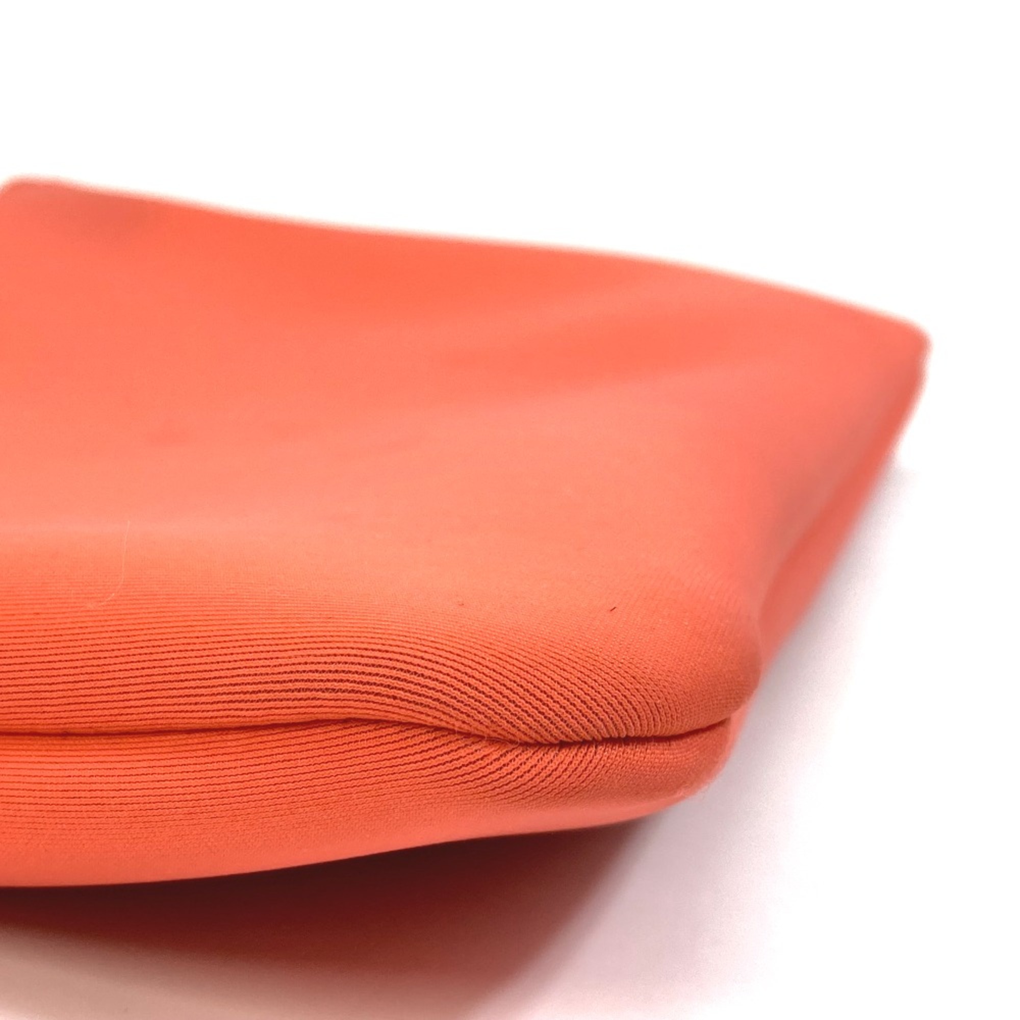 Hermes punching Bag Makeup Pouch Cosmetics Pouch Clutch Bag Pouch Grenadine Orange