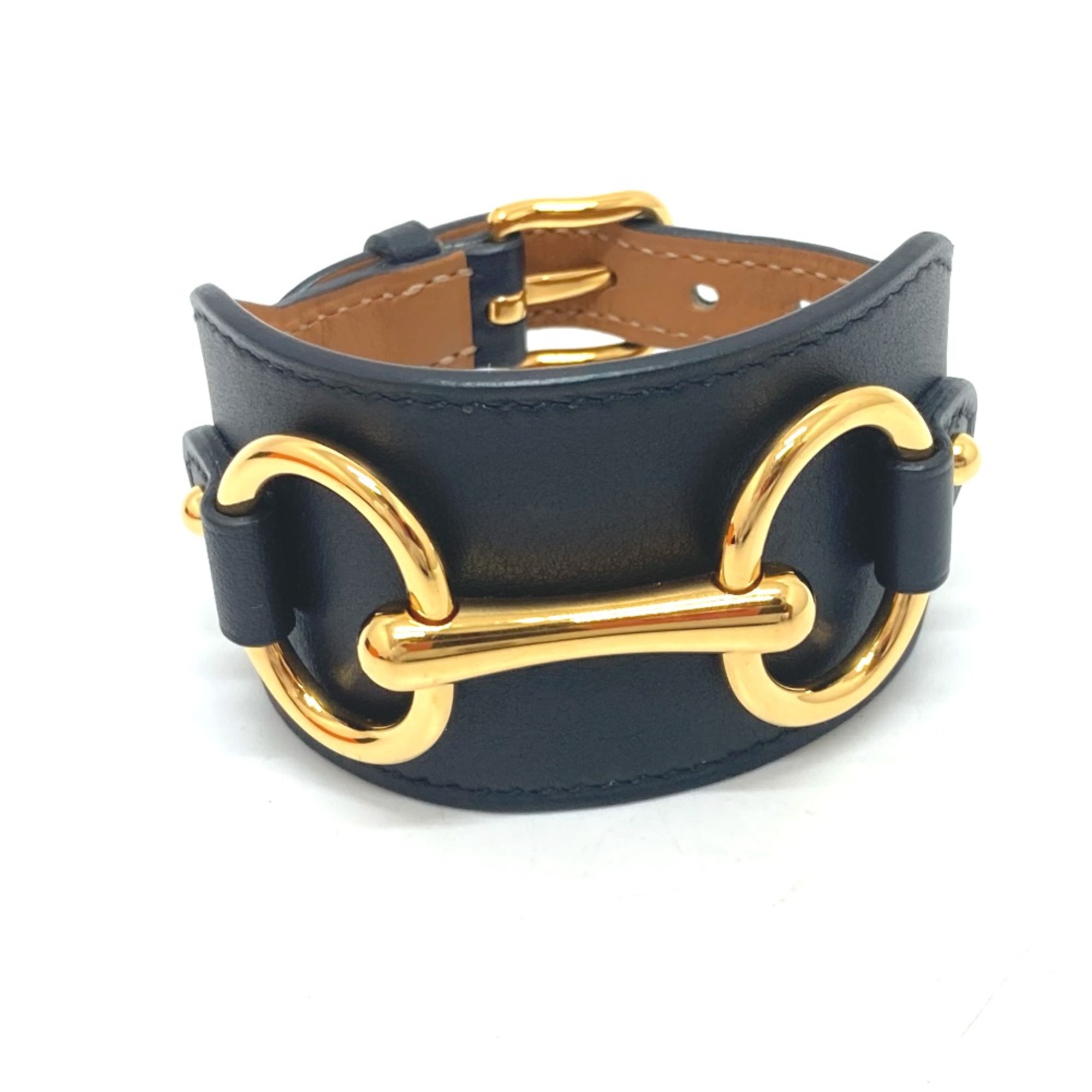 Hermes Accessories bangle Bracelet Black Gold