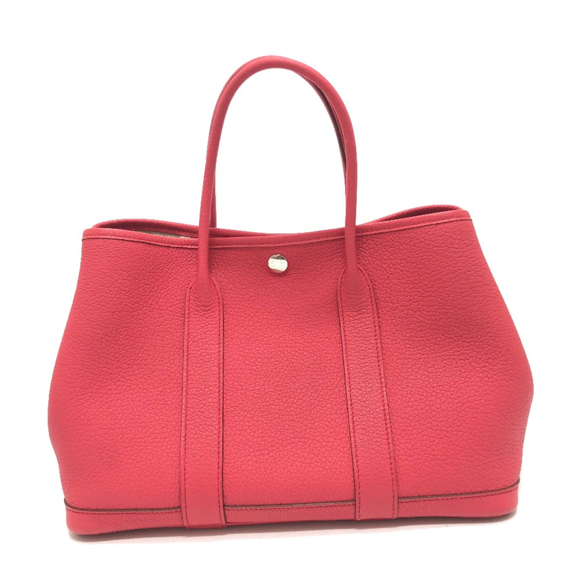 Hermes Bag Tote Bag Hand Bag Bougainvillea pink SilverHardware