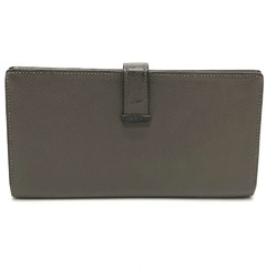 Hermes HHardware Two fold Long Wallet Etain Gray Based