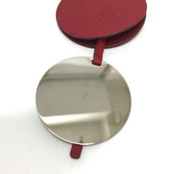 Hermes mirror /mirror Accessory Necklace Rouge Ash Red