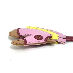 Hermes sylvest horse zebra Bag Strap Bag Charm charm Chai/Mauve Silvestre/Rouge Grenadine/Lime pink