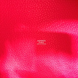 Hermes Tote Bag Bag Hand Bag Pink Based SilverHardware