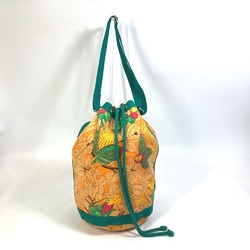 Hermes vintage bag one shoulder Shoulder Bag Green Orange