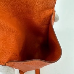 Hermes Crossbody bag Pochette phone pouch phone bag Shoulder Bag Orange