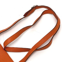 Hermes Crossbody bag Pochette phone pouch phone bag Shoulder Bag Orange