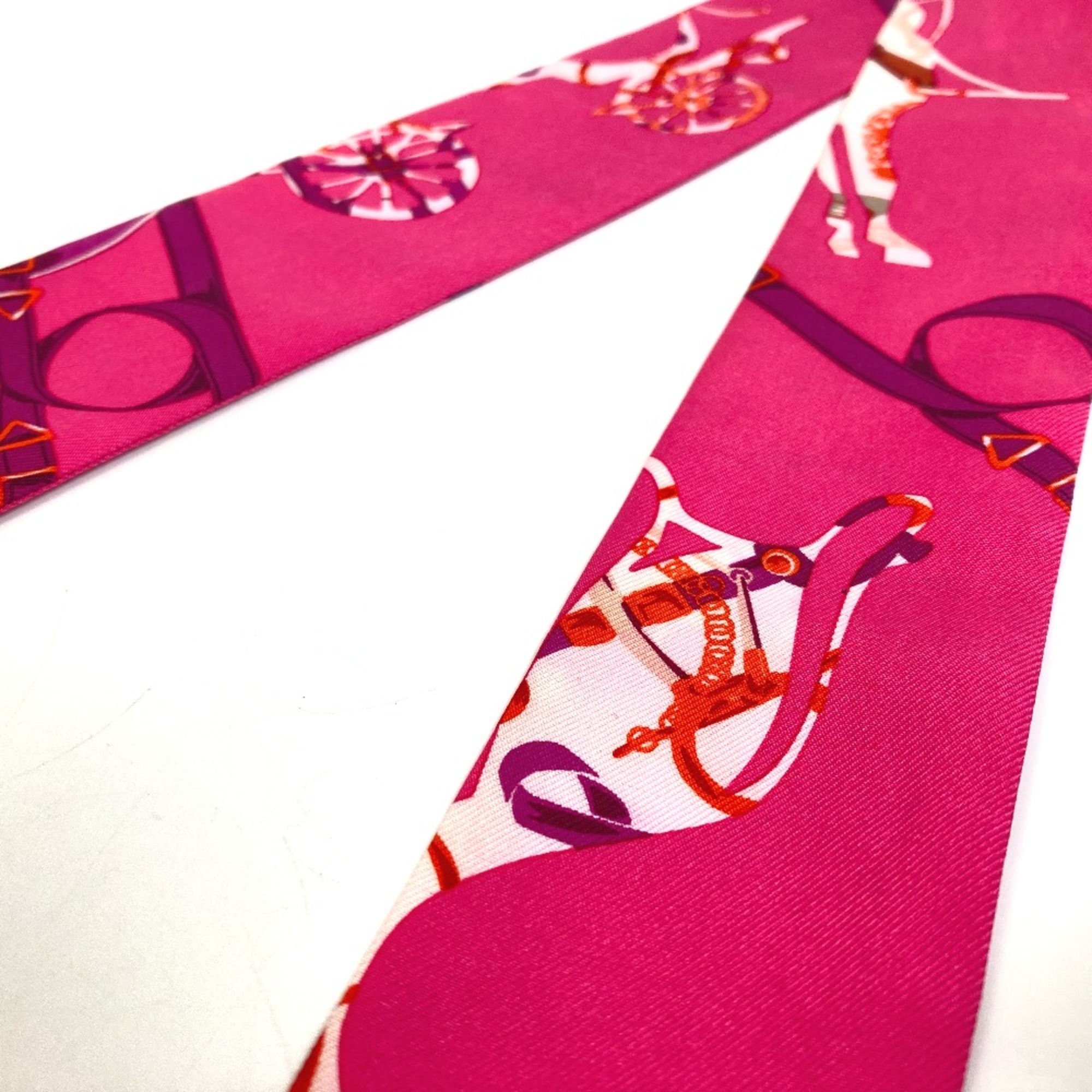 Hermes Fashion Accessories Twilly Scarf pink