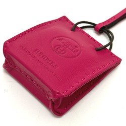 Hermes bags bag accessories Bag Charm Rose mexico purple