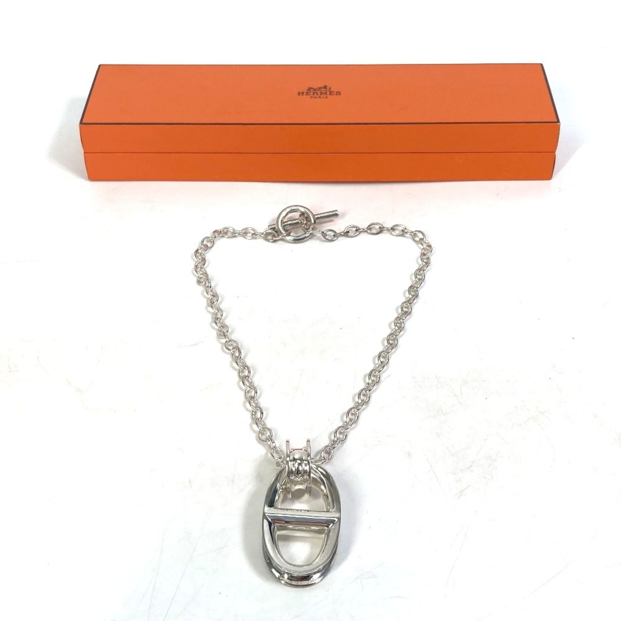 Hermes Accessories Pendant Necklace Silver