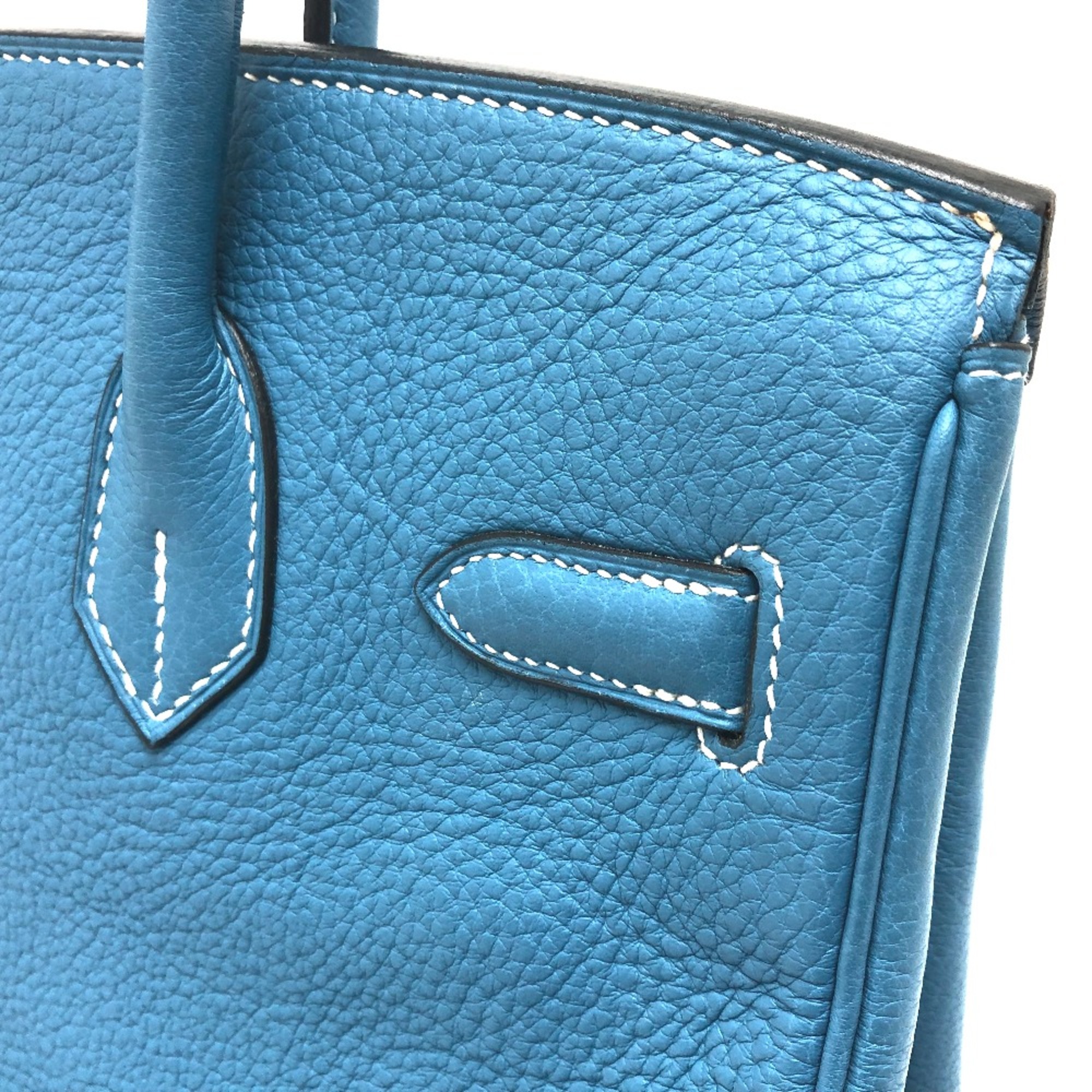 Hermes Bag Tote Bag Hand Bag Blue gene blue SVHardware