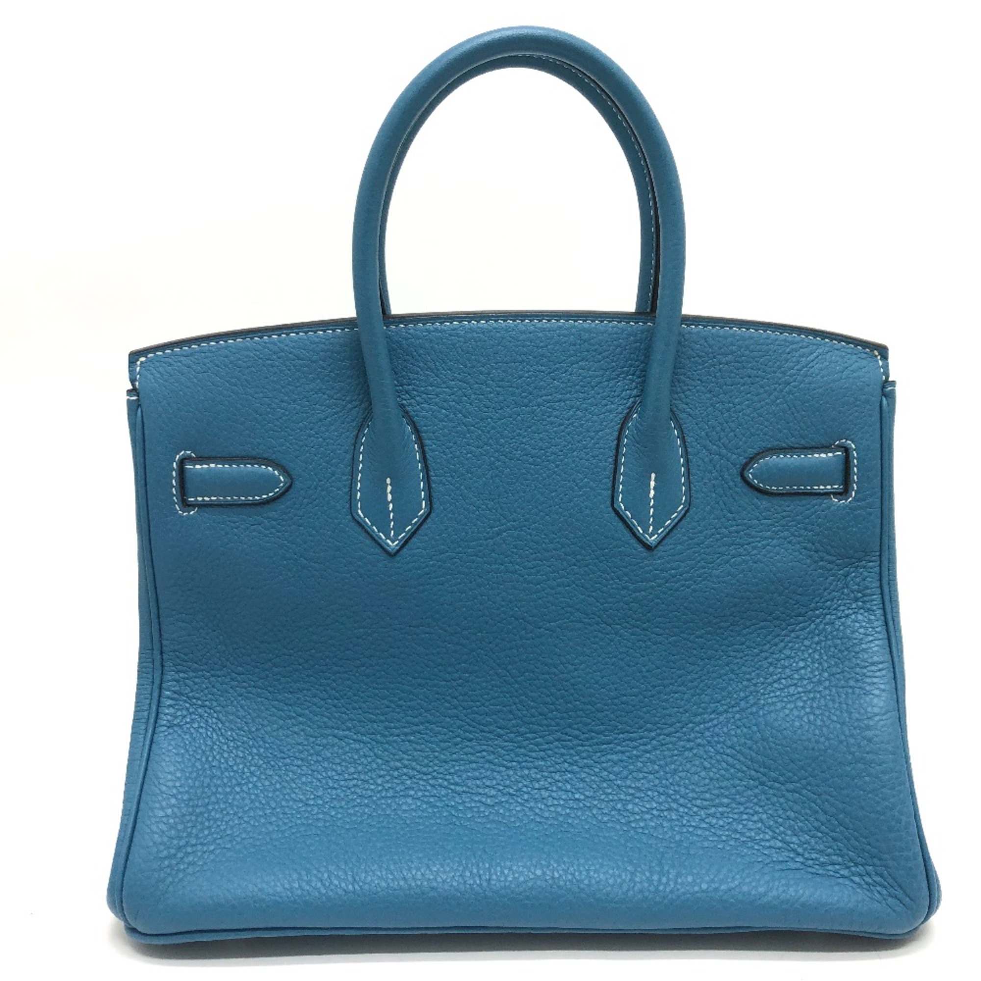 Hermes Bag Tote Bag Hand Bag Blue gene blue SVHardware