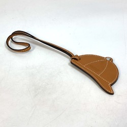 Hermes Serie bag cap motif Bag Charm Natural Sable /Cuible