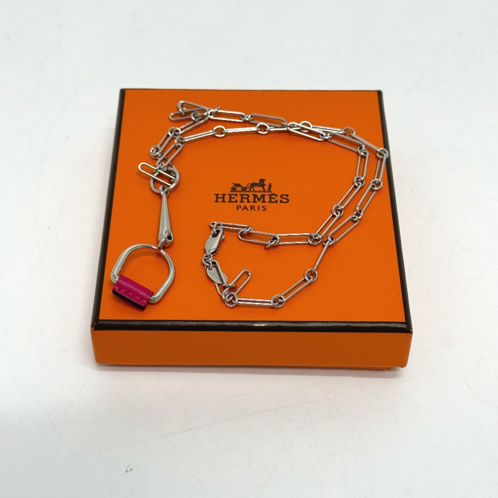 Hermes Necklace Silver