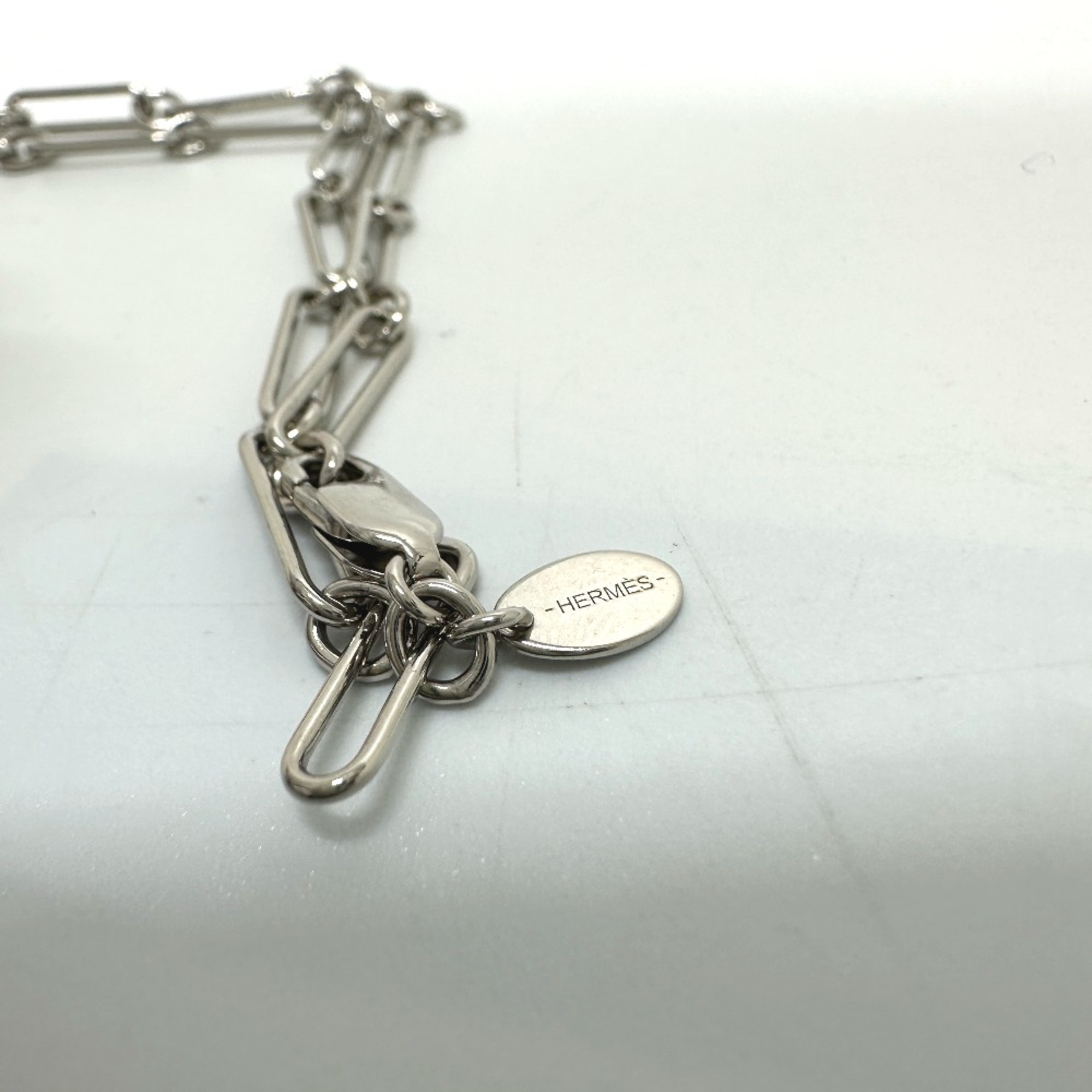 Hermes Necklace Silver