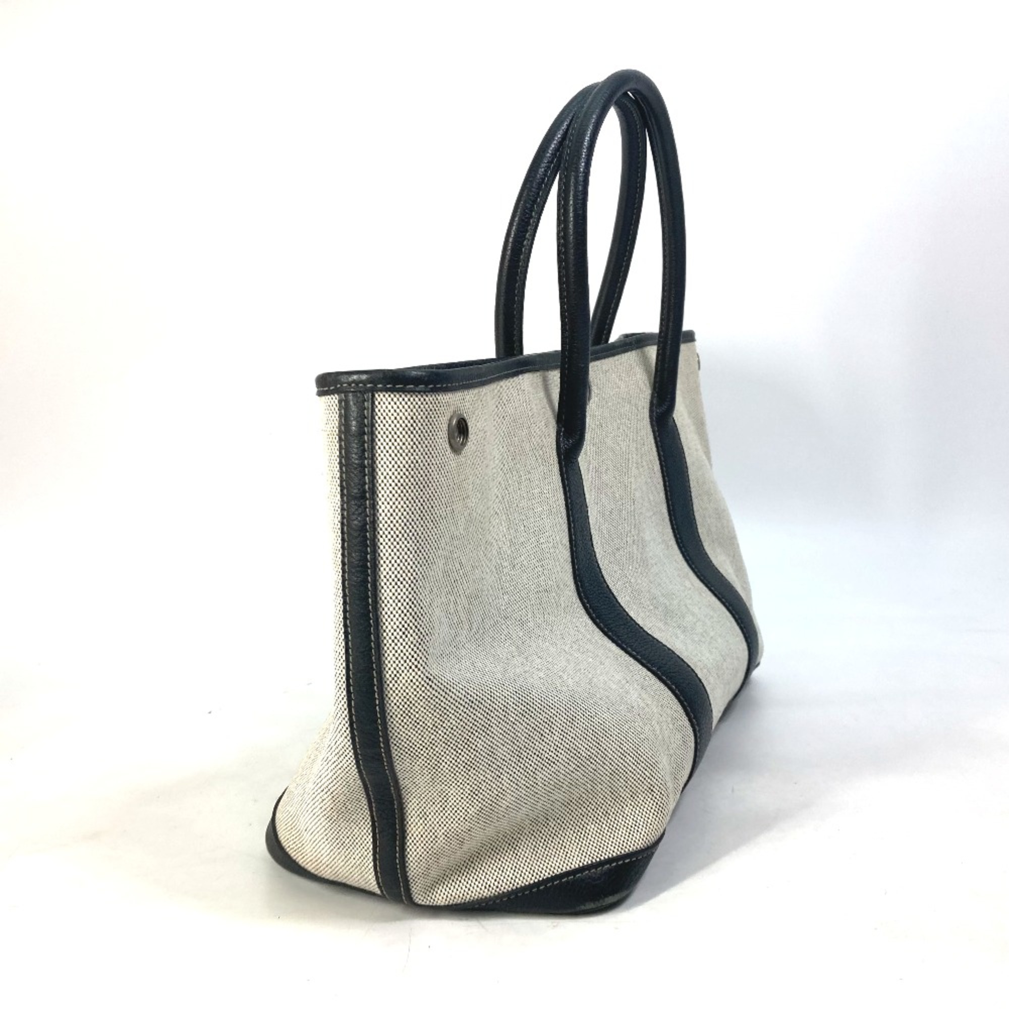 Hermes Shoulder Bag Shoulder Bag boldic pattern bag ribbon Tote Bag gray Black