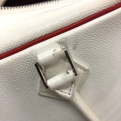 Hermes Purum 32 Bag Hand Bag White SilverHardware