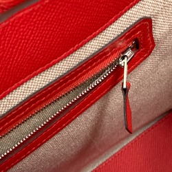 Hermes Hand Bag Tote Bag Rouge tomato Red