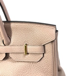 Hermes Tote Bag Hand Bag glycine Pink Based GoldHardware