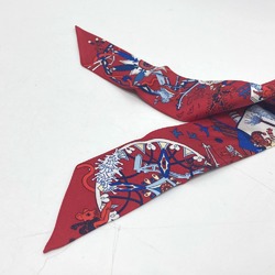 Hermes Twilly Scarf Red