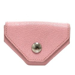 Hermes Coin Compartment coin purse Rose Sakura/Caramel pink SilverHardware