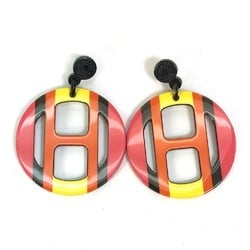 Hermes Lacquerwood Accessories Pierce Sunset orange x pink x yellow