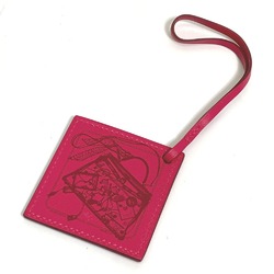 Hermes bag strap Bag Charm Rose mexico