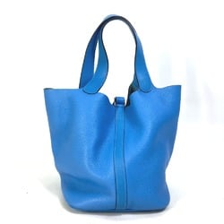 Hermes Bag Tote Bag Hand Bag Blue paradise blue SilverHardware