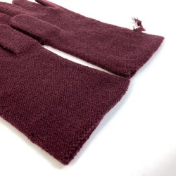 Hermes apparel gloves Glove Bordeaux