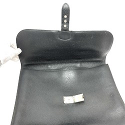 Hermes Hand Bag Business bag Black